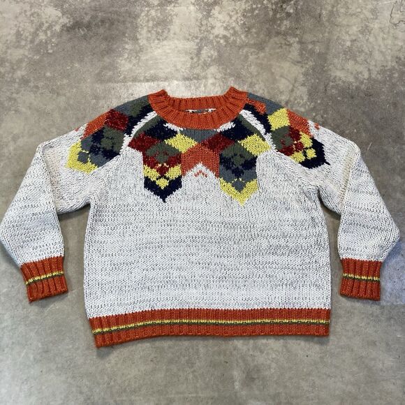 Urban Outfitters Sweaters - Urban Outfitters Sweaters Womens Medium Nubby Intarsia Knit Crewneck